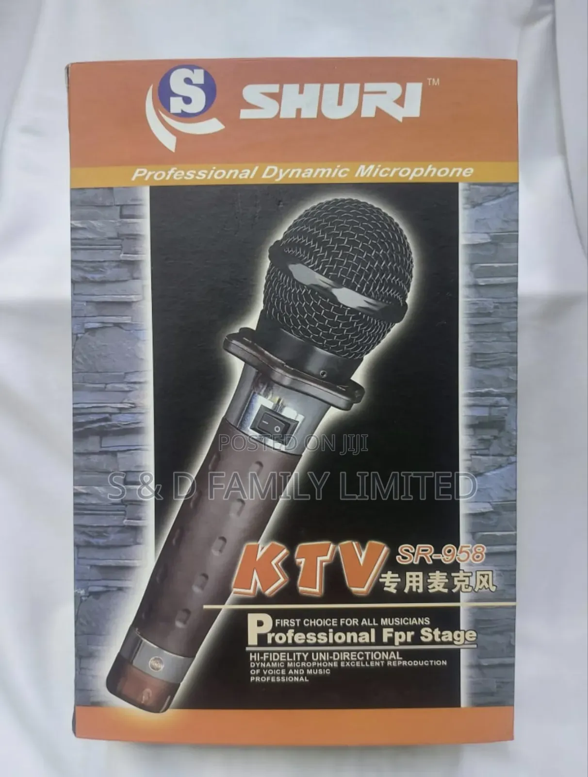 Shuri KTV SR-958 Wire Microphone