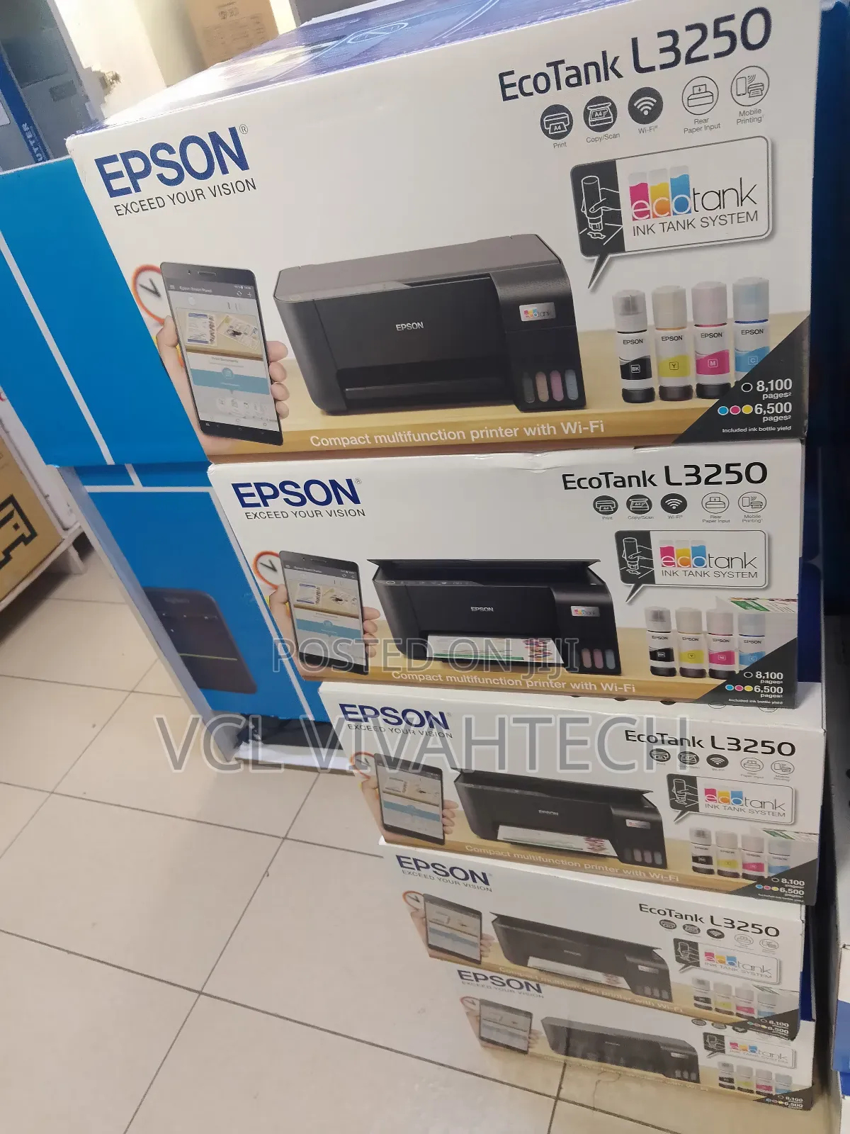 Epson Ecotank L3250 3 in 1 Printer