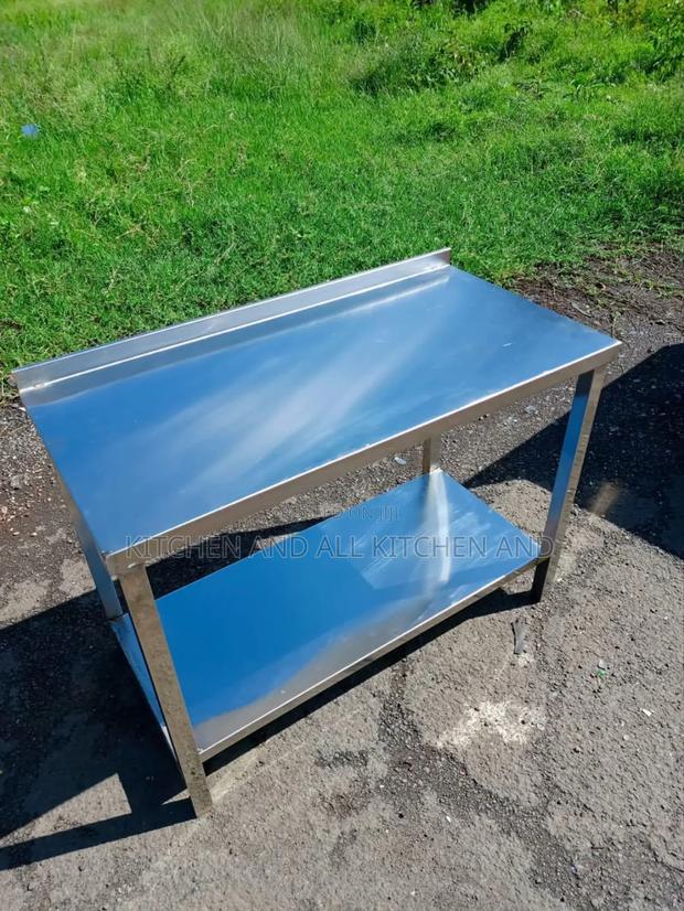 Shelved 2 Rack Ss Work Table