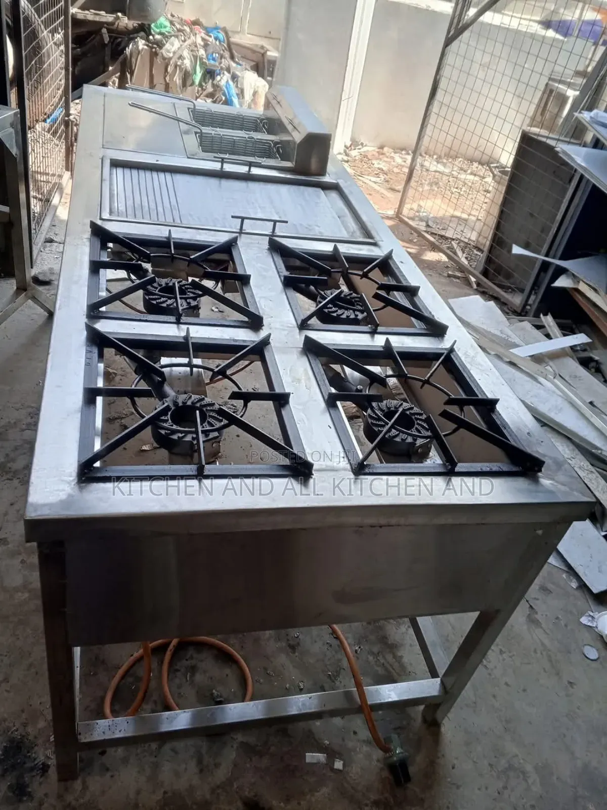 Combined 4 Cooker,And Grindle Fyer