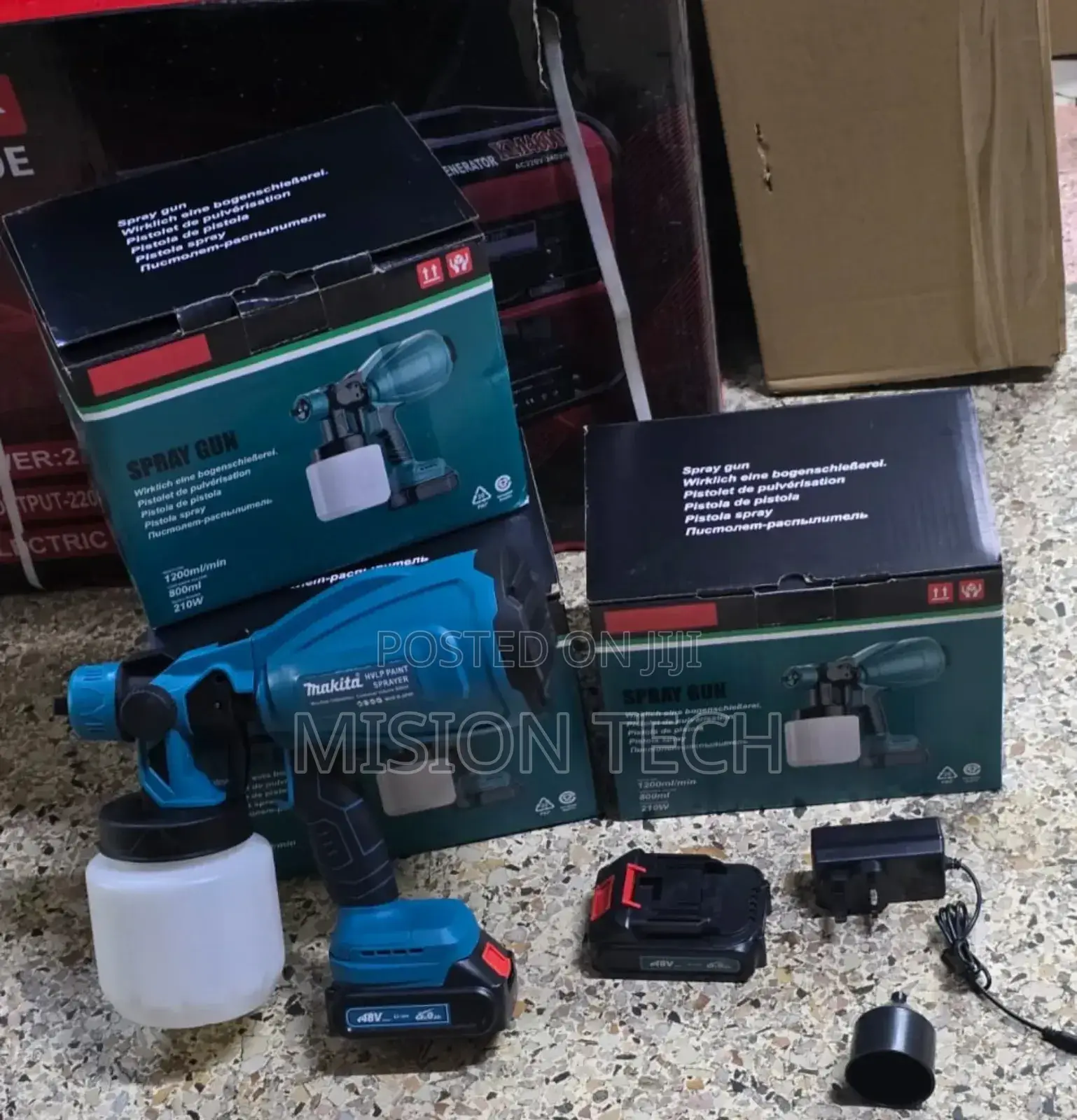 Makita High-Quality Cordless Spray Gun * +