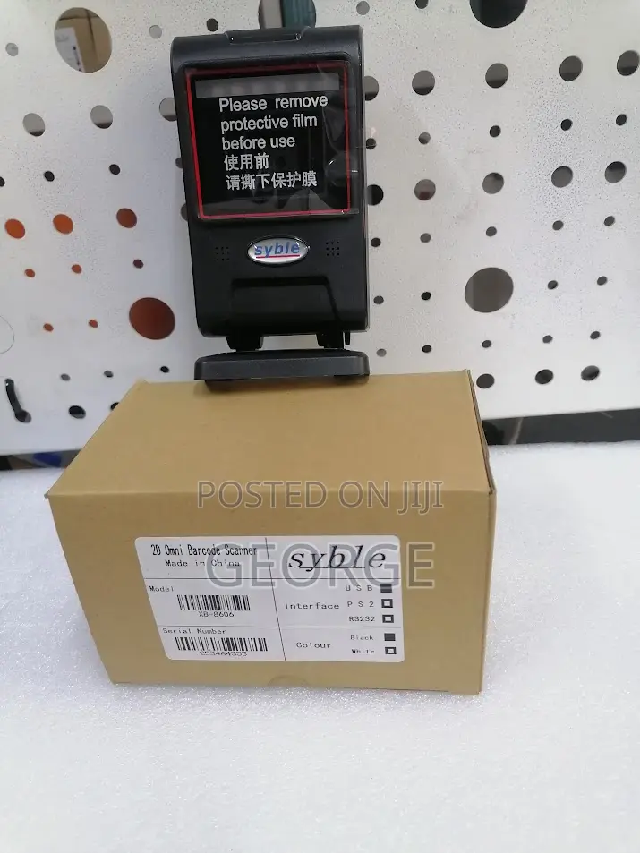 Desktop Barcode Scanner XB-8606!Premuim,