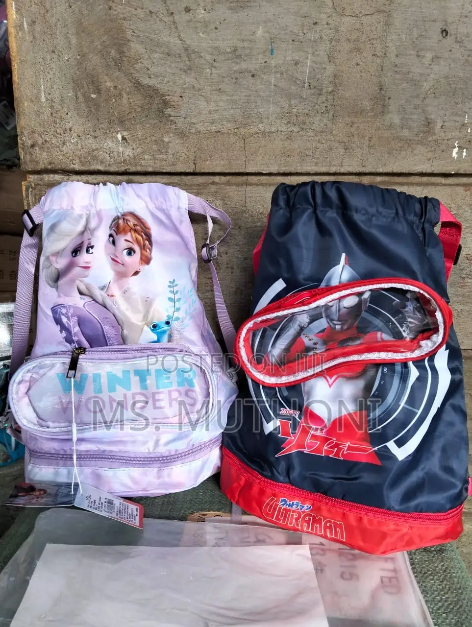 Cartoon Characters Themed Swimming Bags
