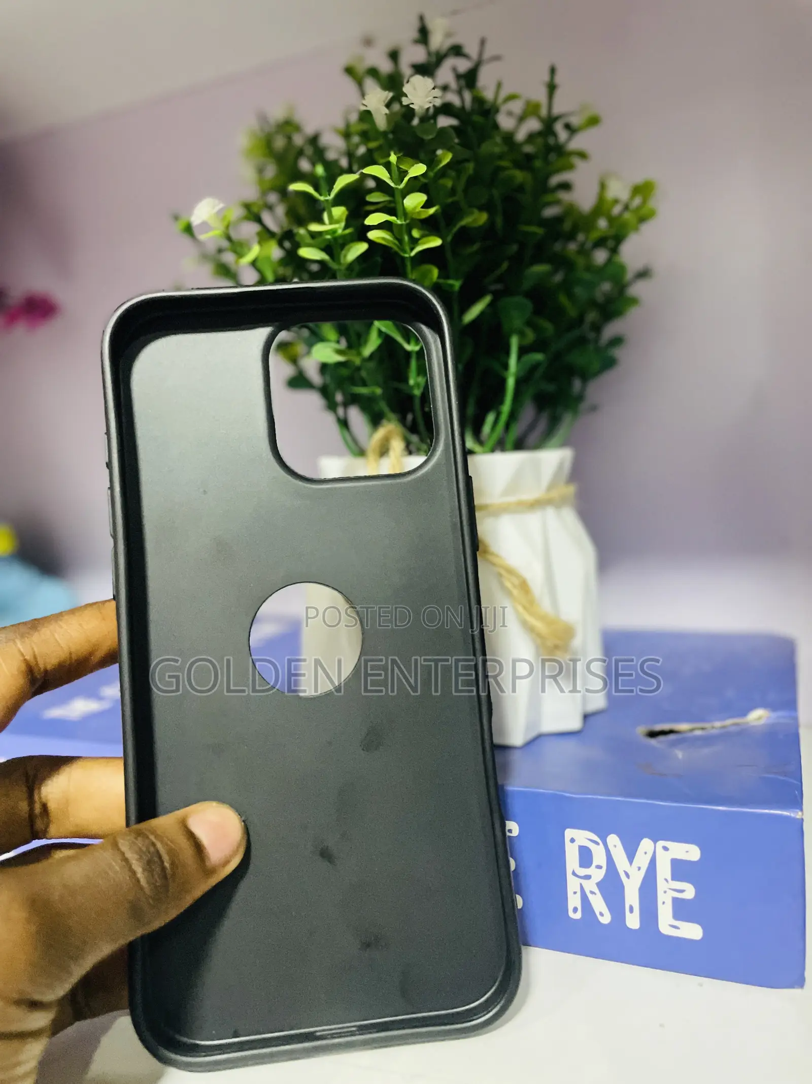 Brown Leather Back Cover, iPhone 16 Pro Max