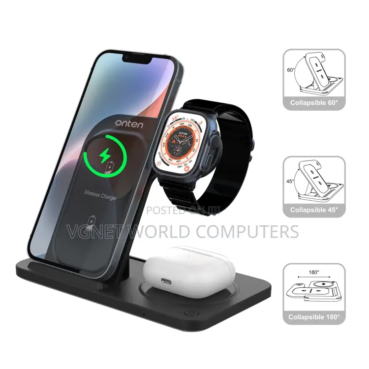 3 in 1 Folding Wireless Charger