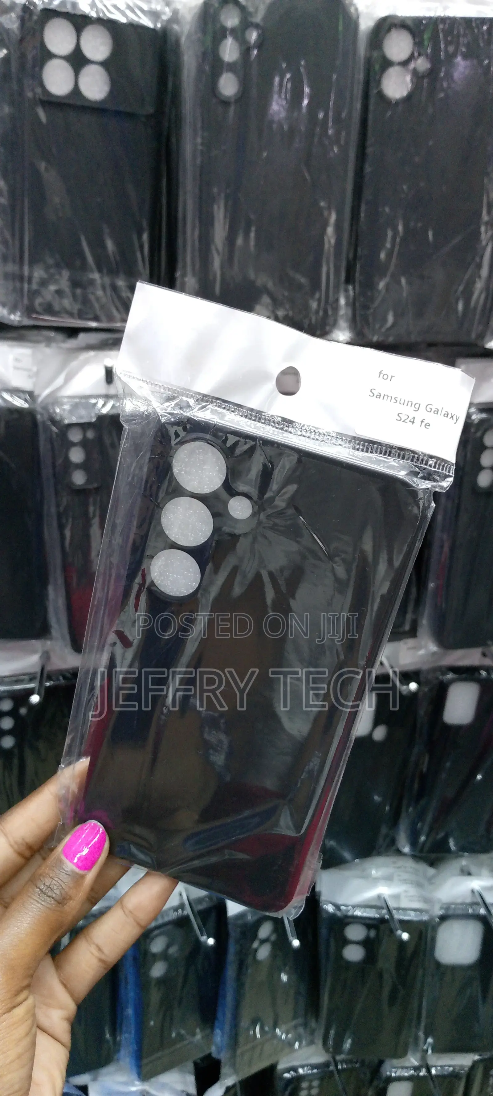 Samsung Galaxy S24 FE Stylish Drop Tested Soft Silicone