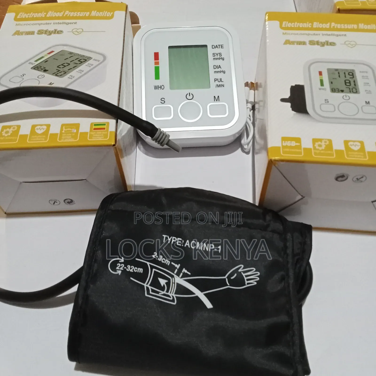Blood Pressure Pulse Monitor