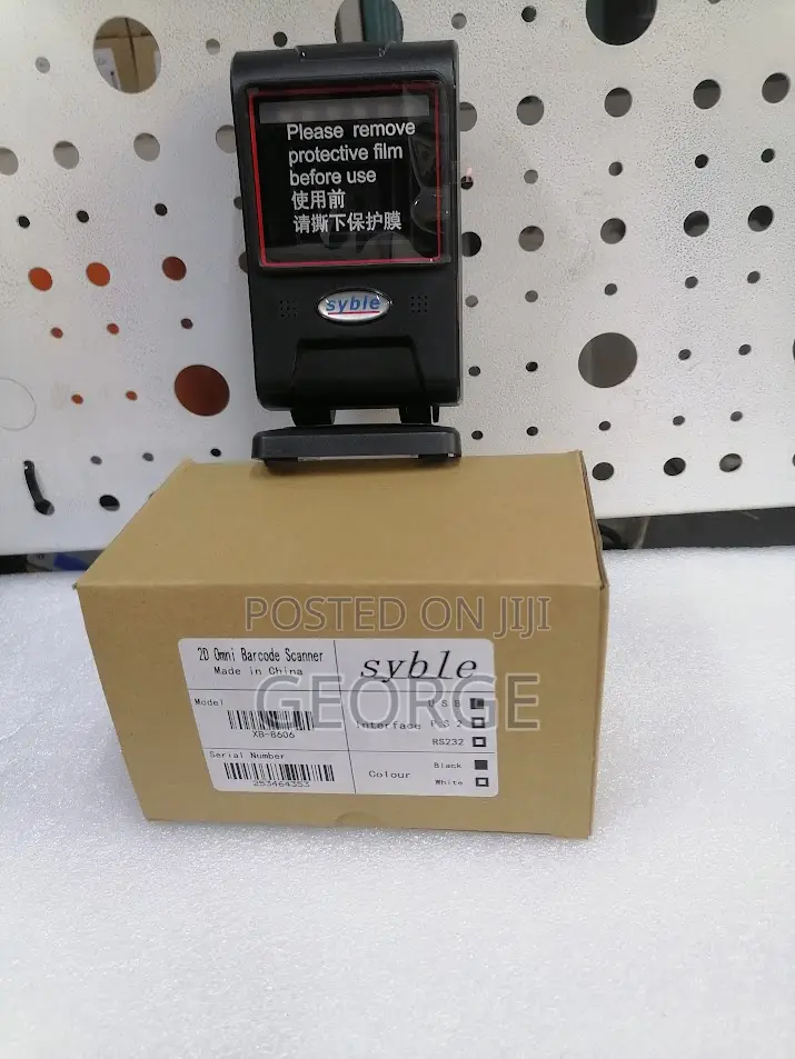 Pos 2D Barcode Scanner XB-8606,Imported
