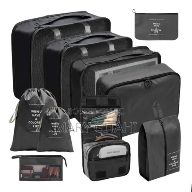 Heavy Duty *9pcs Luggage Travel Organizers