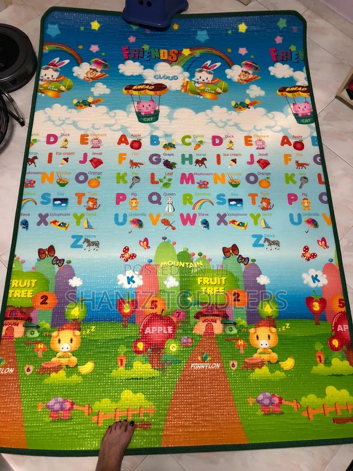 180cm by 200cm Baby Playmat