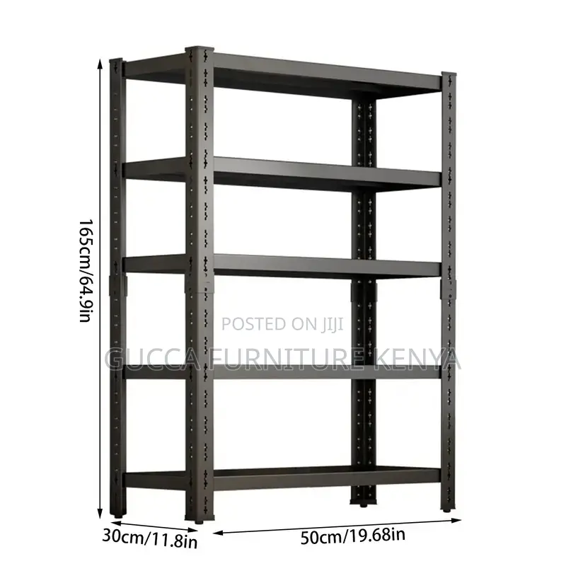 Cabinets: Adjustable Boltless Shelves Storage Rack