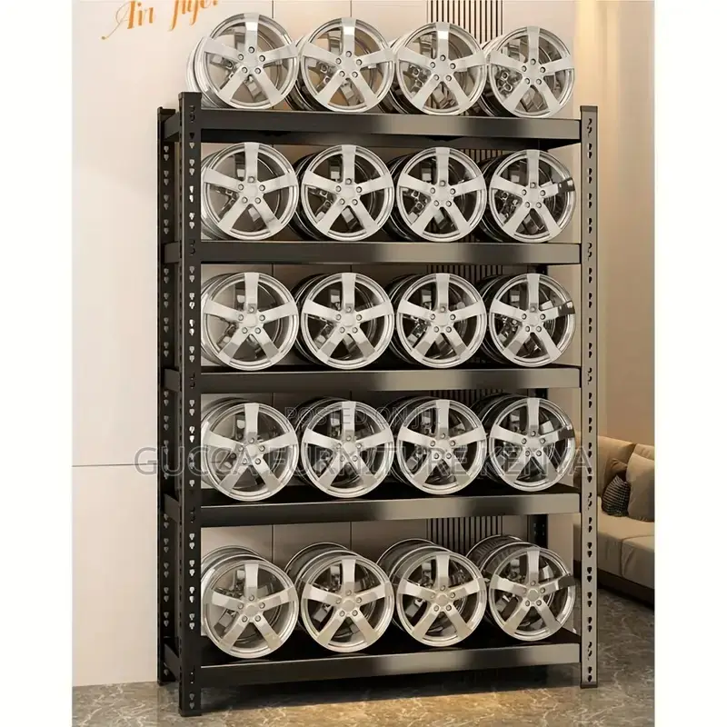 Cabinets: Adjustable Boltless Shelves Storage Rack