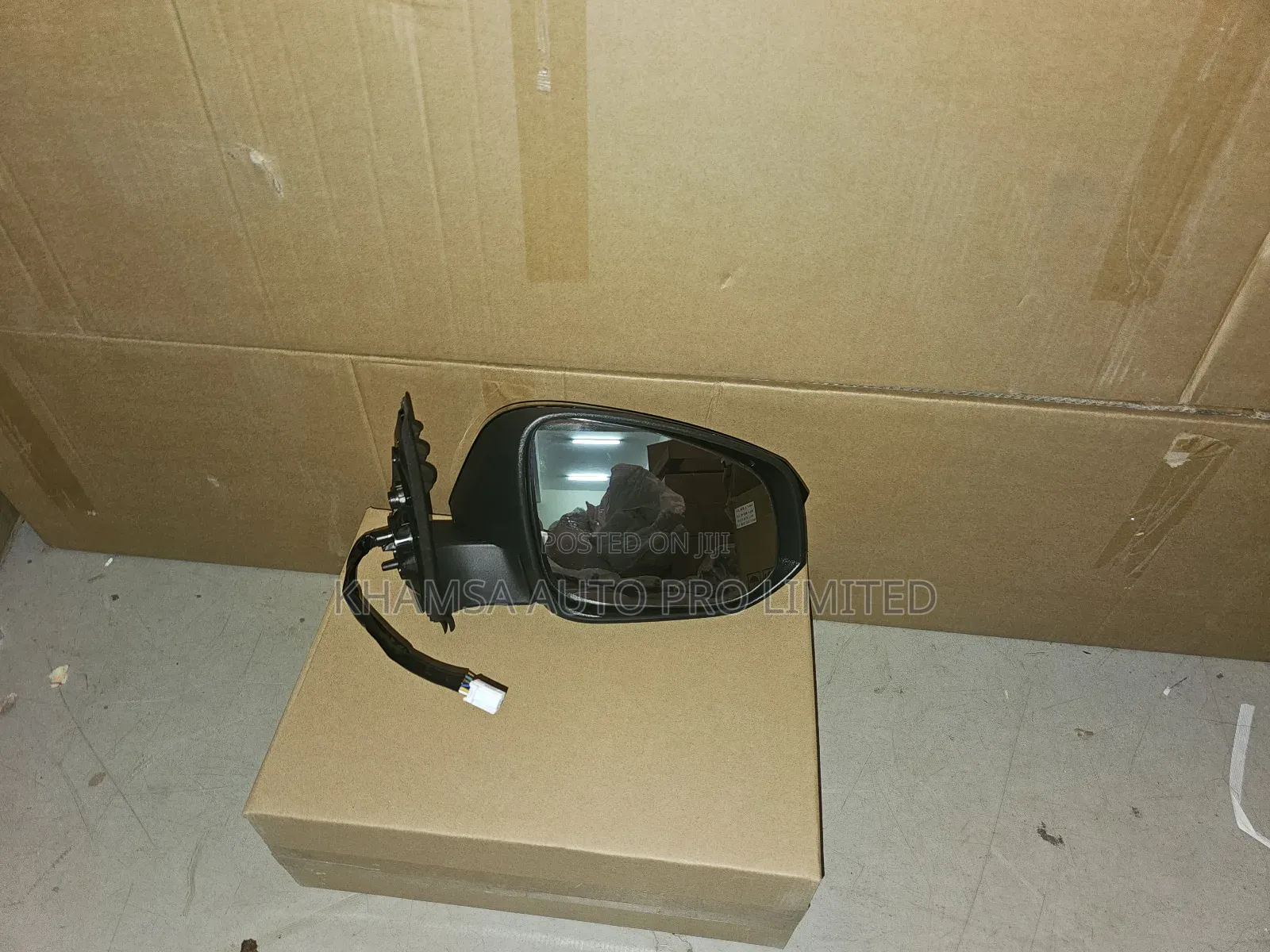 Toyota Hilux Revo Black 7wires Side Mirrors