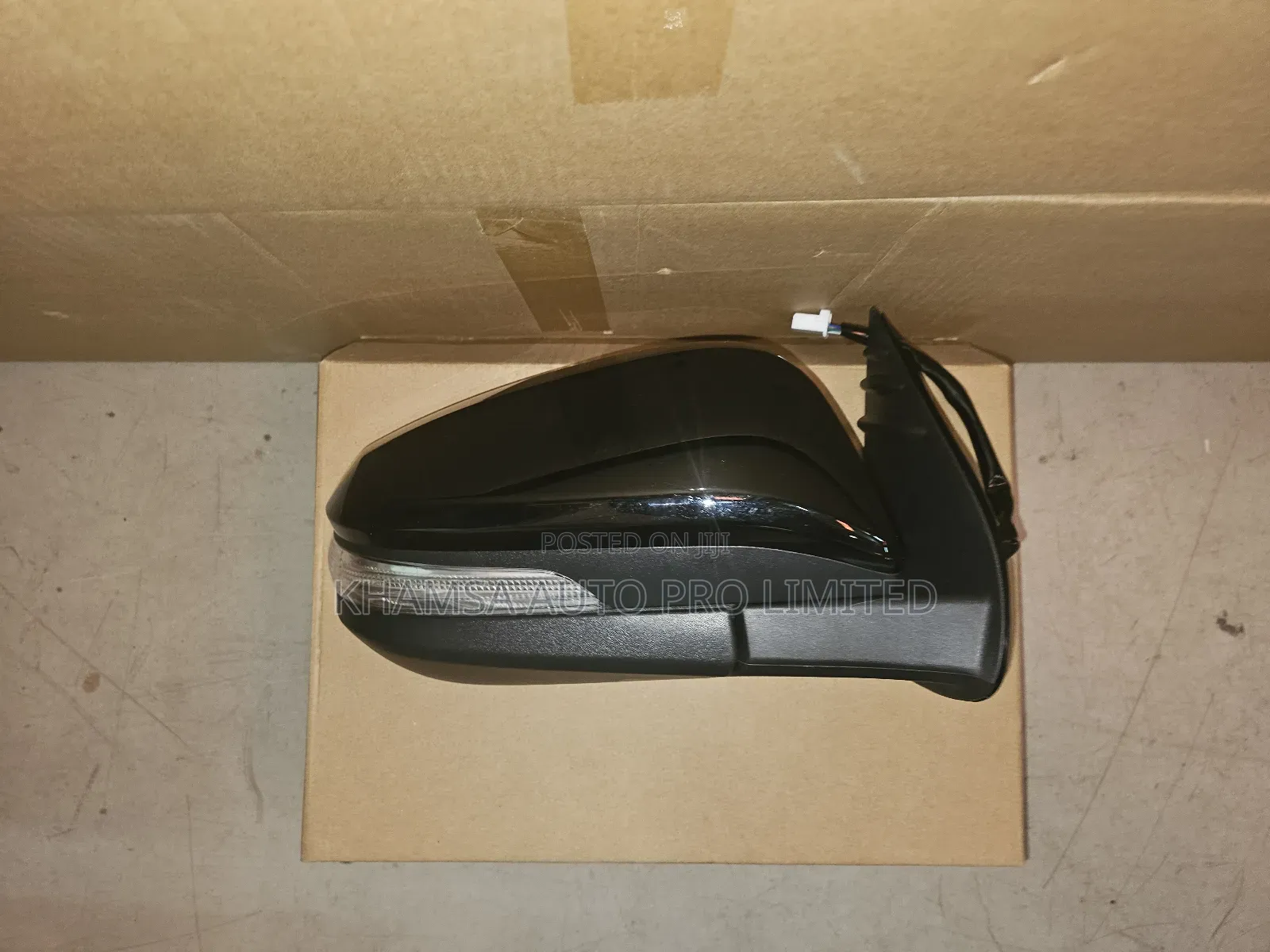 Toyota Hilux Revo Black 7wires Side Mirrors