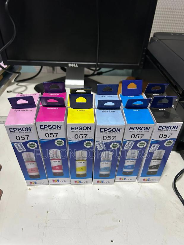 Epson 057genuine Ink Bottle for L8050 L18050printer 70ml - main view