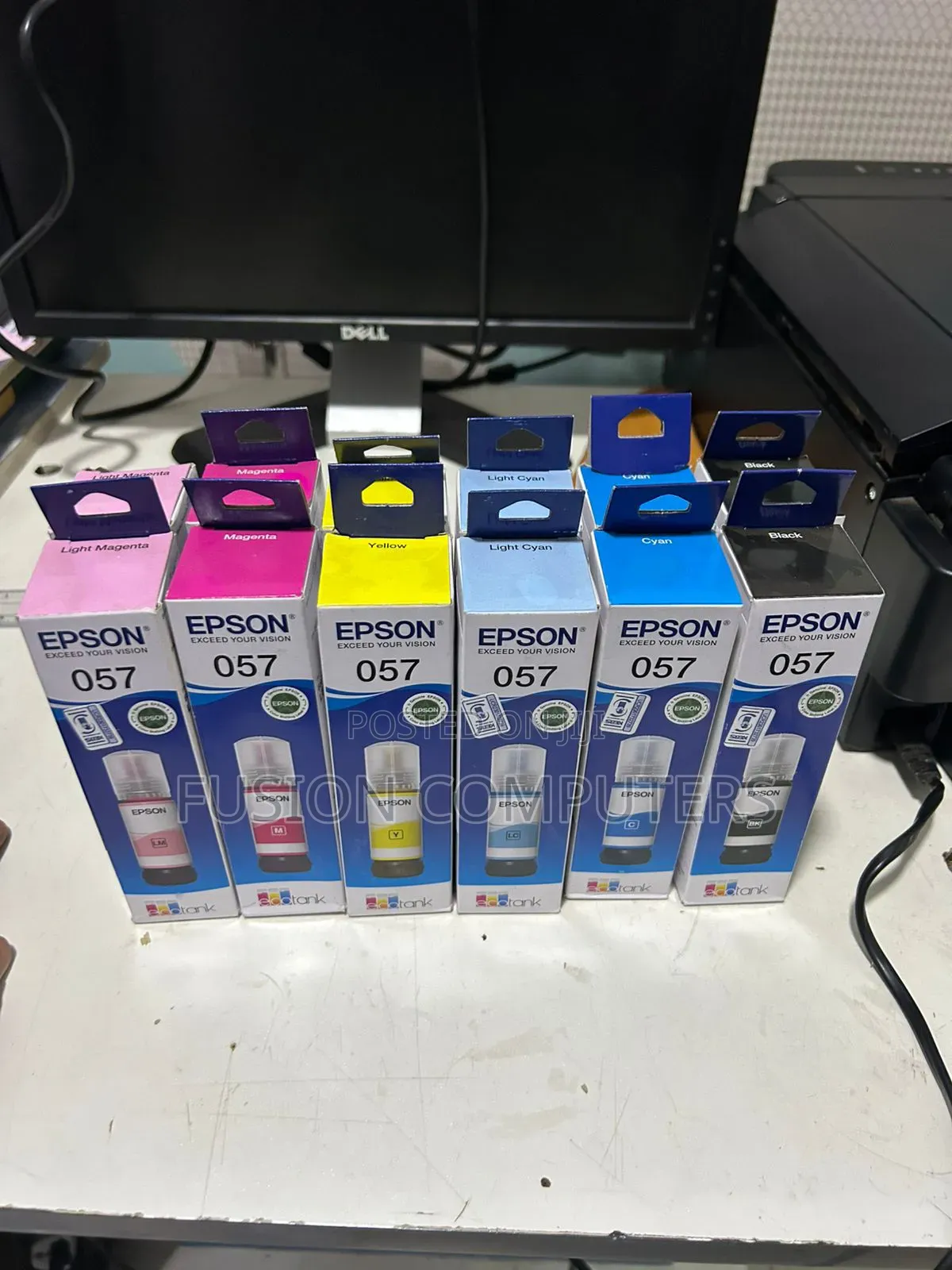 Epson 057genuine Ink Bottle for L8050 L18050printer 70ml