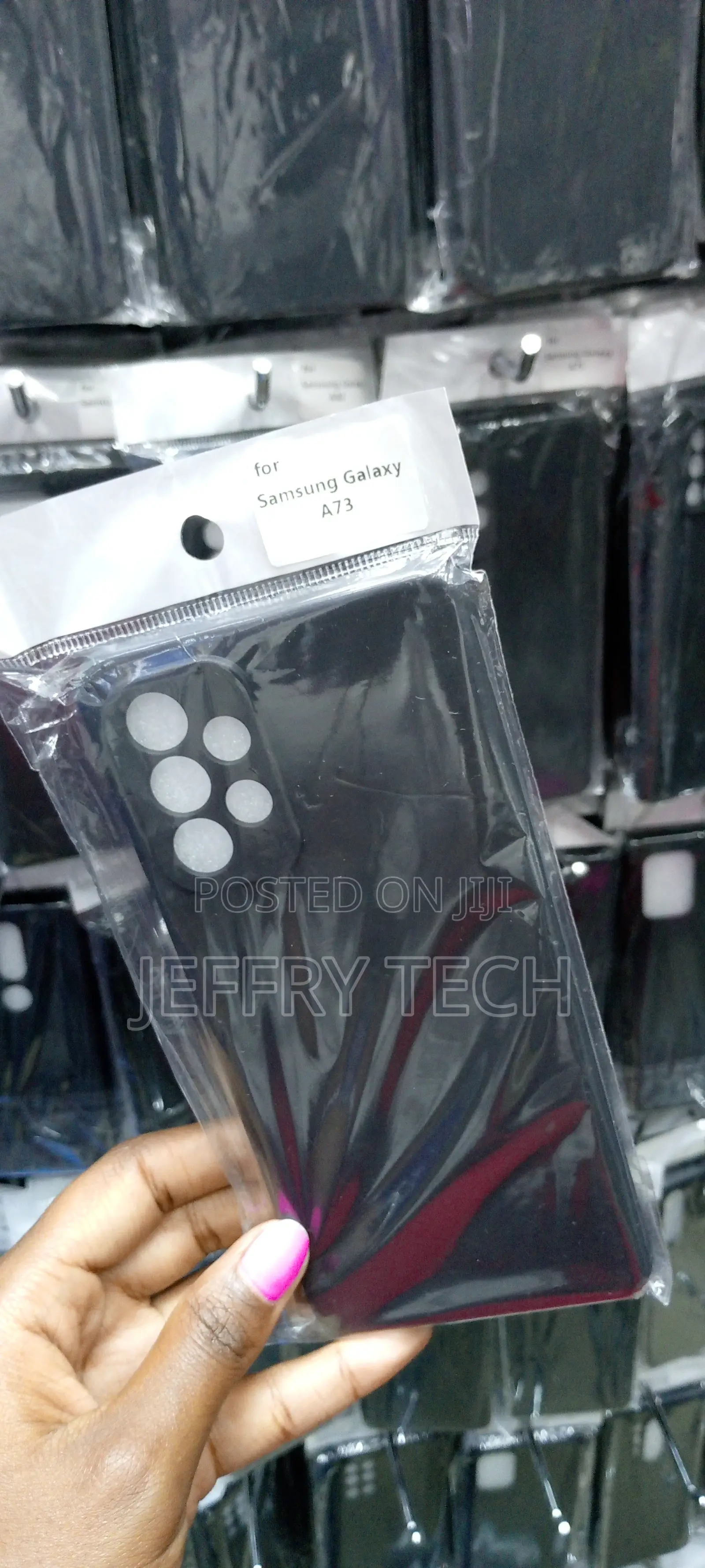 Samsung Galaxy A73 Soft Silicone Silky Smooth Stylish Cover