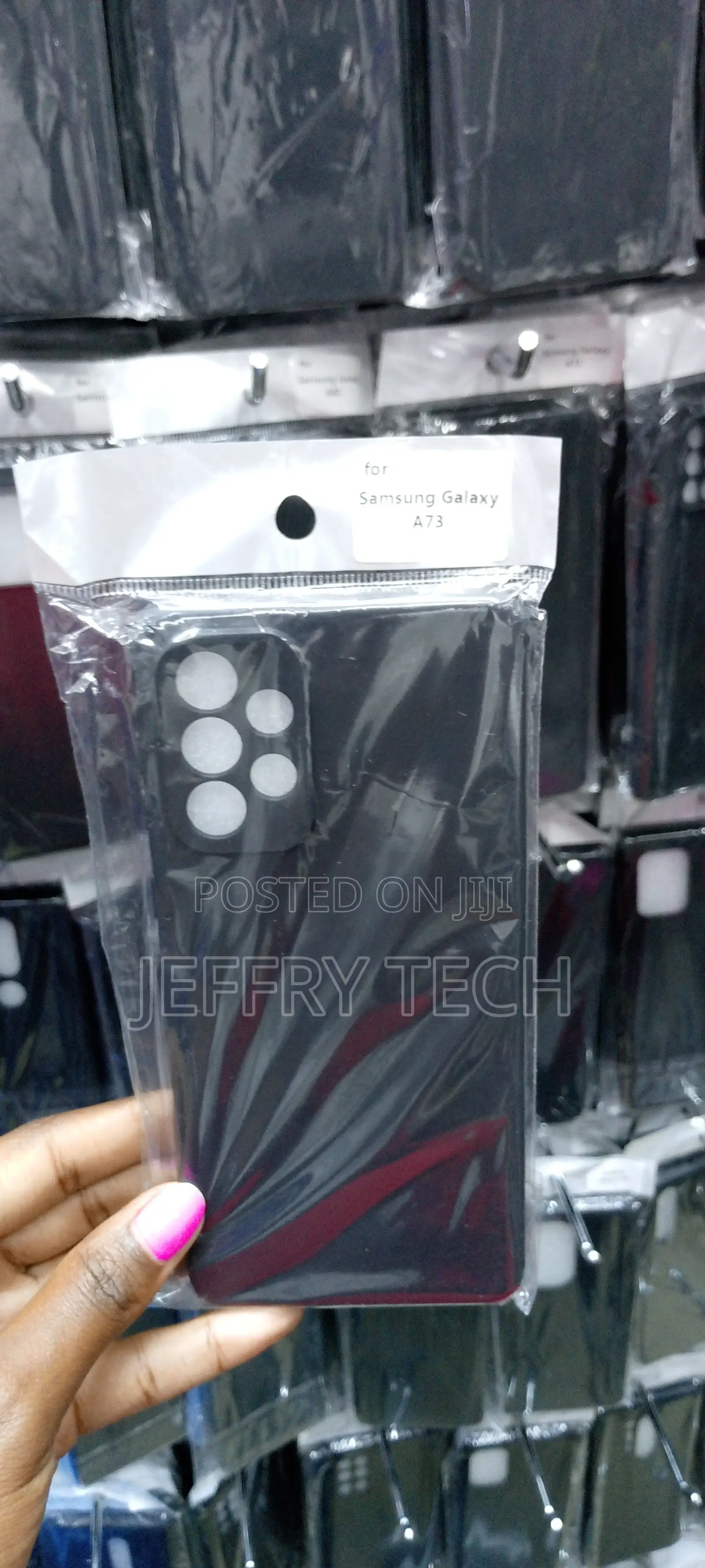 Samsung Galaxy A73 Soft Silicone Silky Smooth Stylish Cover
