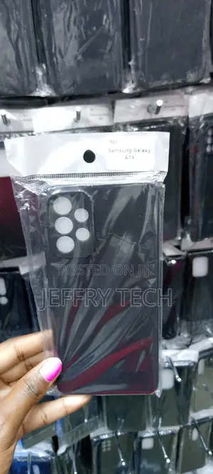 Samsung Galaxy A73 Soft Silicone Silky Smooth Stylish Cover
