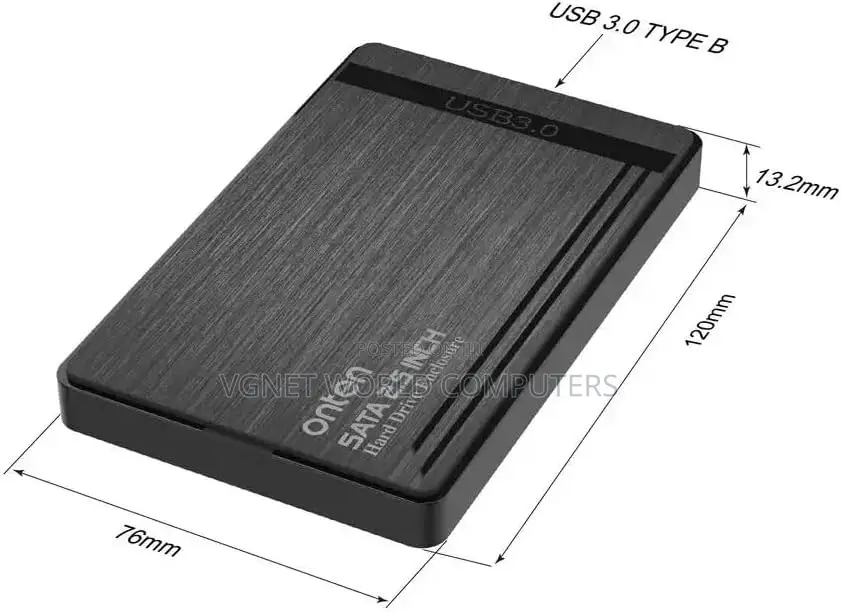 Onten 2.5-inch Ssd Hdd External Enclosure Case Up To 6tb