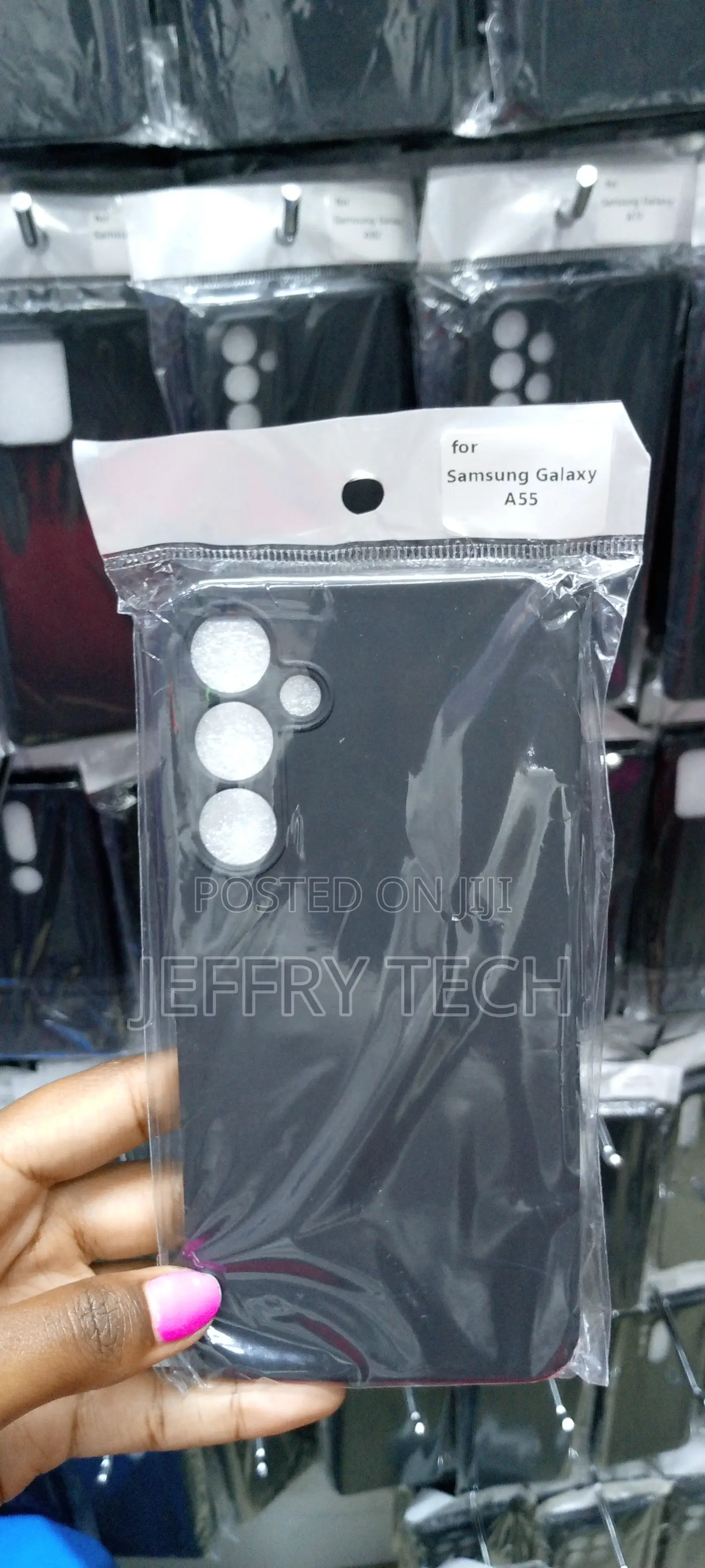Samsung Galaxy A55 Soft Silicone Cover Protective Shockproof
