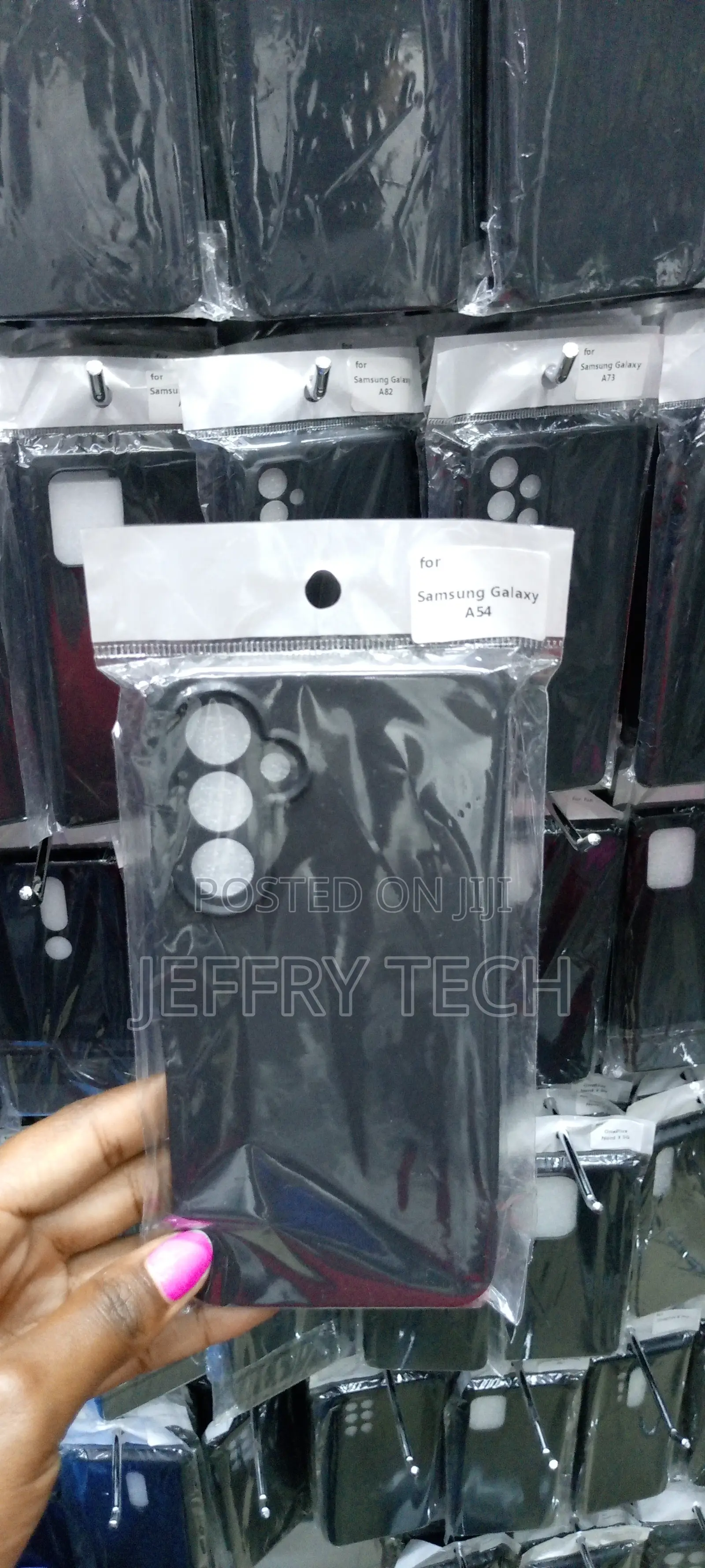 Silicone Case for Galaxy A54, With Scratch-Resistant