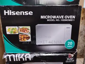 Hisense 20 Litres Digital Microwave Silver