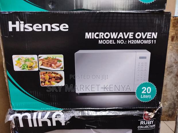 Hisense 20 Litres Digital Microwave Silver