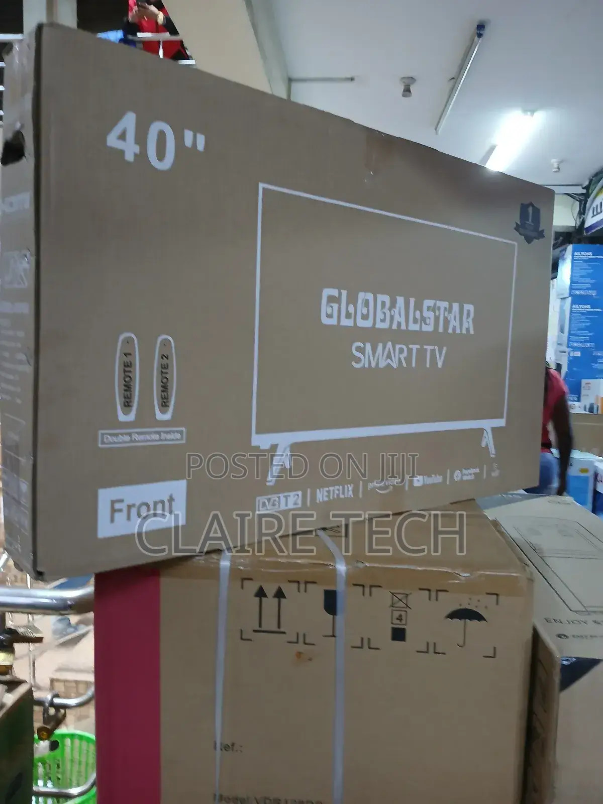 Globalstar 40UK64 , 40INCH Smart Android TV, Netflix