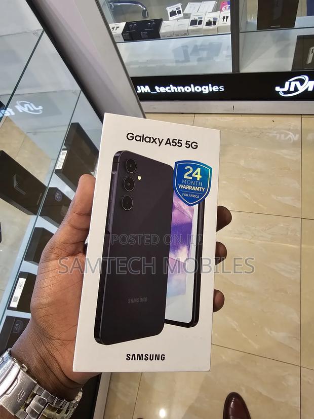 New Samsung Galaxy A55 256 GB Black