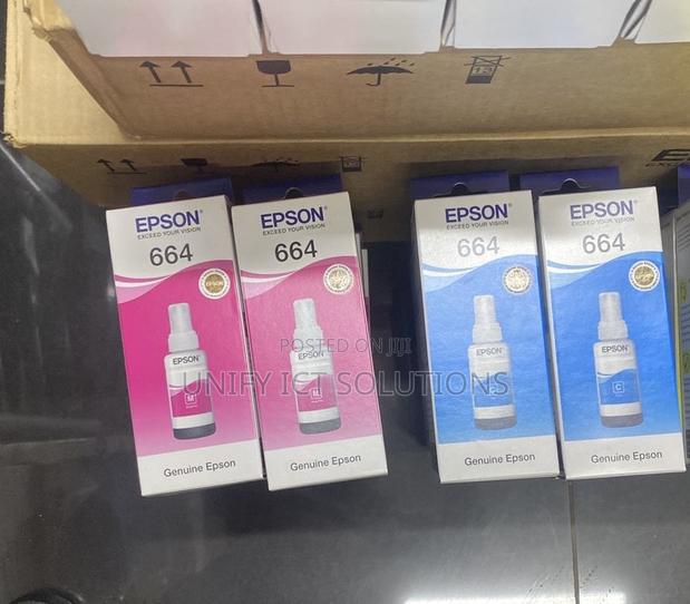 Epson 664 Magenta Ink Bottle - main view