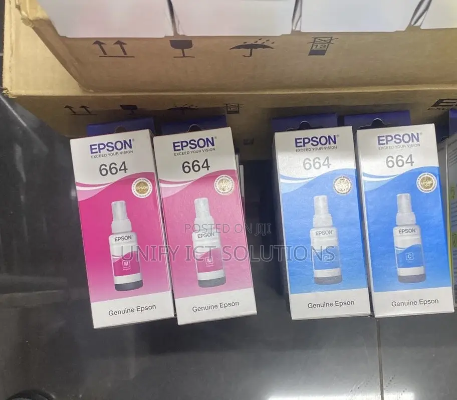 Epson 664 Magenta Ink Bottle