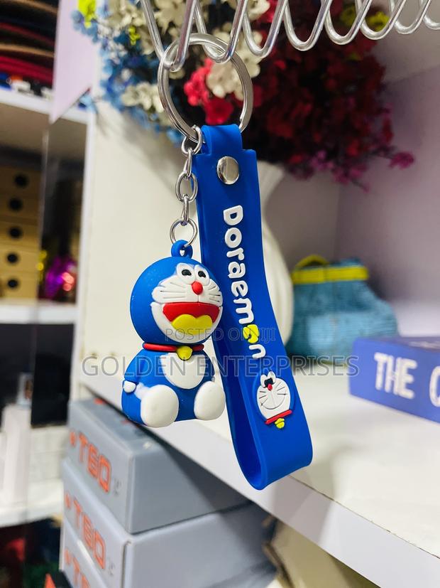 Cute Silicone Doraeman Key Holder - thumbnail 3