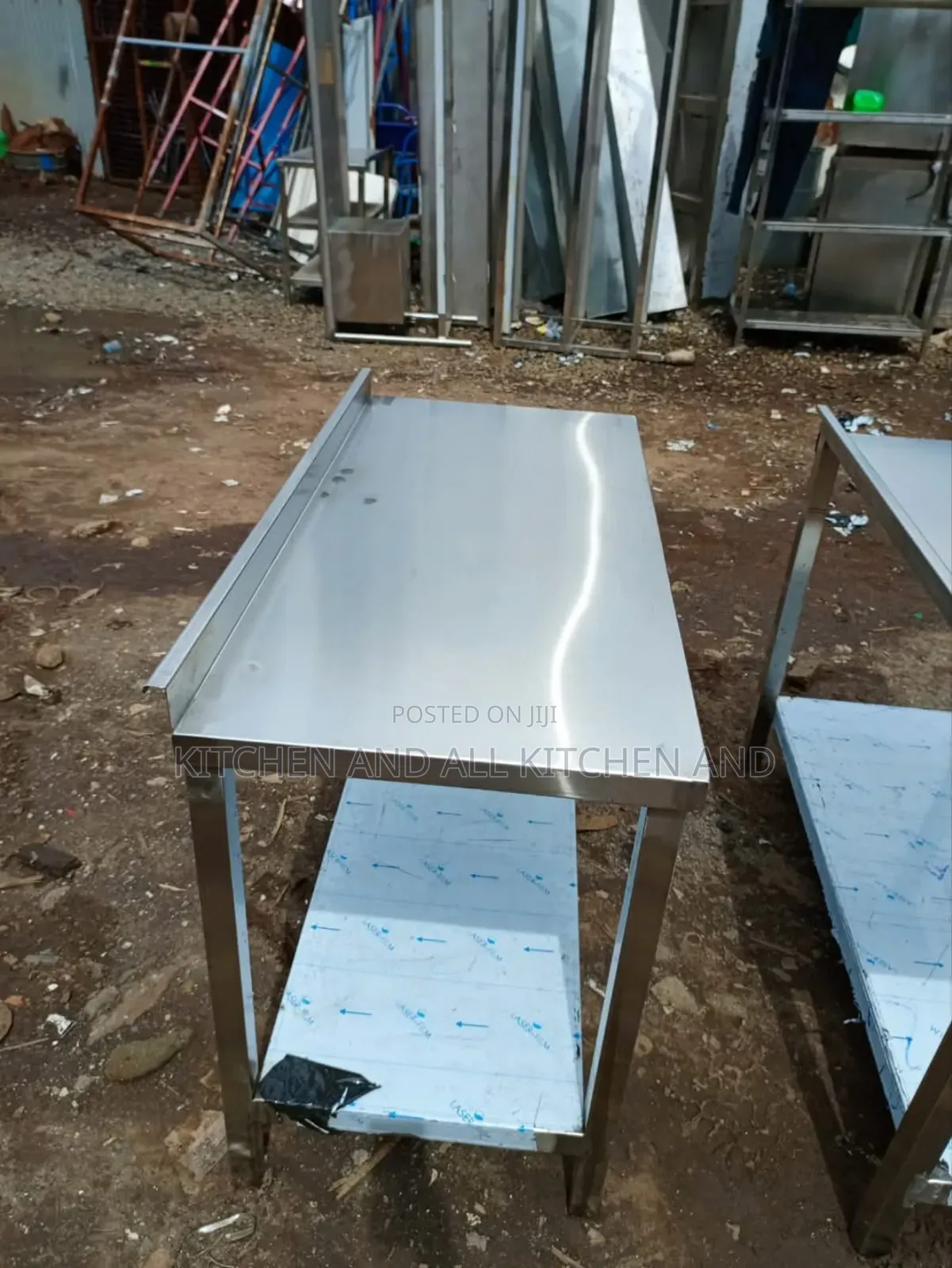 Modern Stainless Work Tables