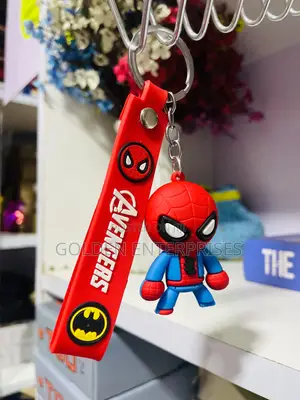 Spiderman Avengers Boys Silicone Keyholder/Keychain