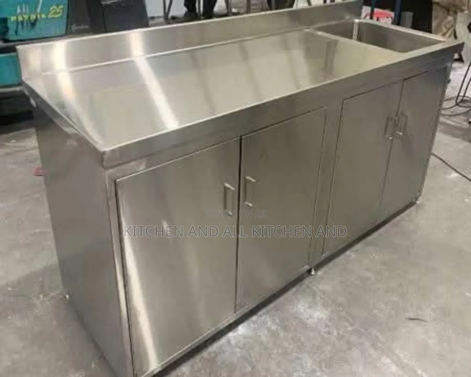 Ss Cabinet With Worktop