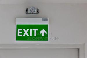 Fire Safety Exit Sign Green - thumbnail 2