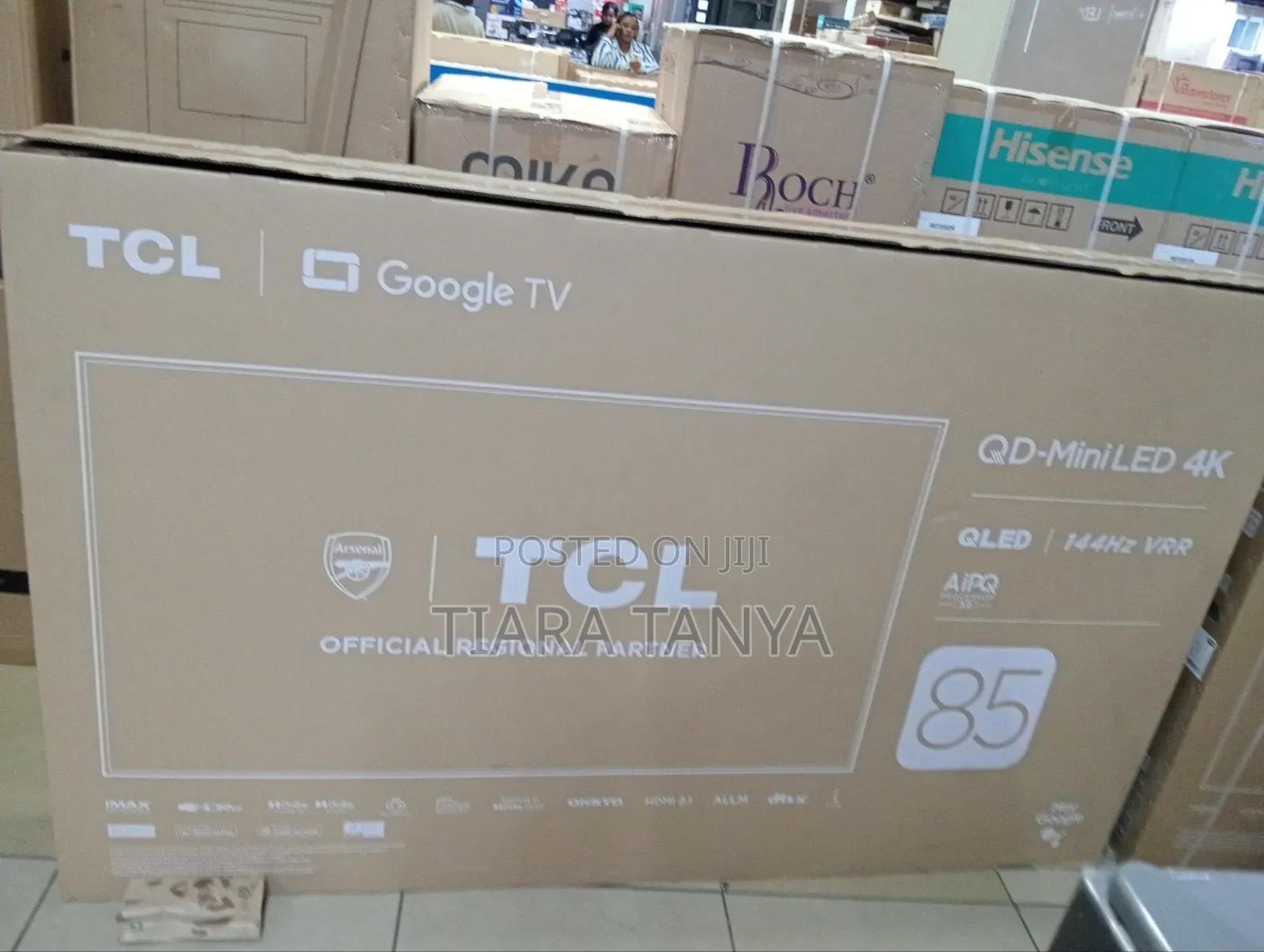 TCL 85 Inch Qled Smart Google Tv