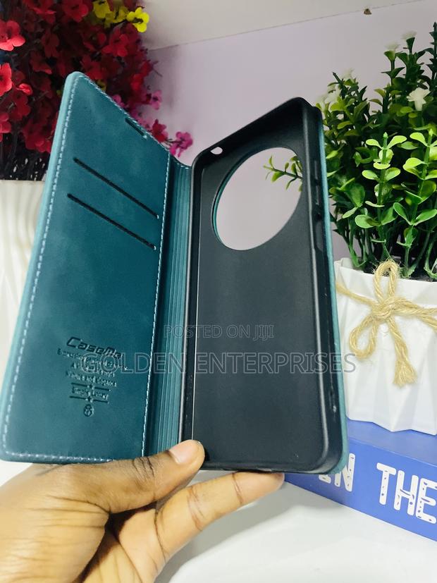 Green Redmi 14C 4G Flip Leather Cover - thumbnail 2