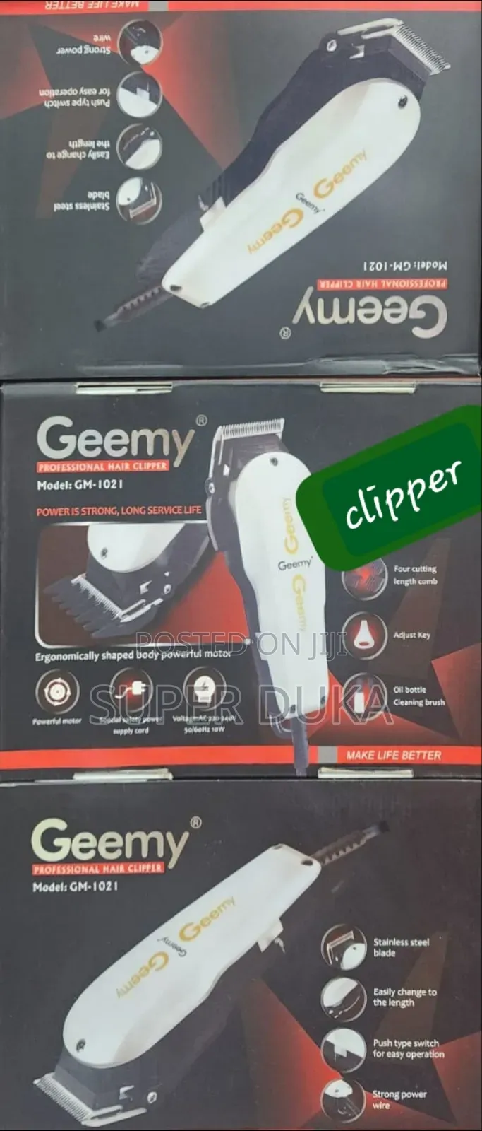 Geemy Hair Clipper.1021 Shaving Machine