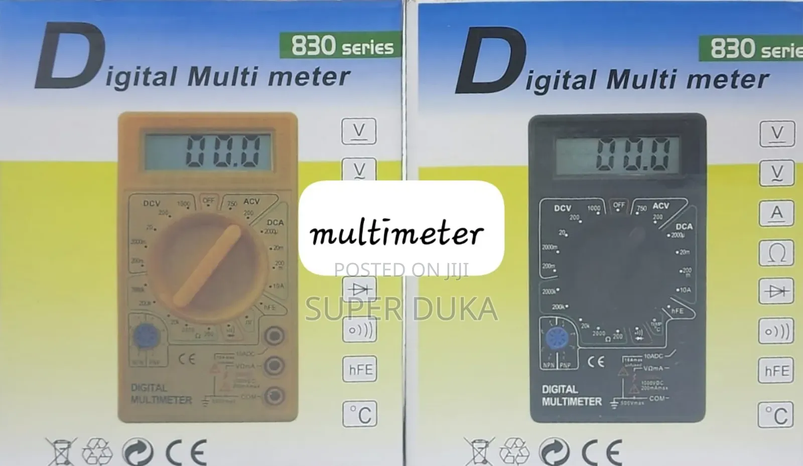 Multi - Meter.Digital 830 Series Multimeter
