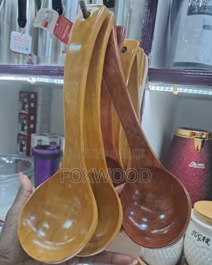 Wooden Soup Spoon
