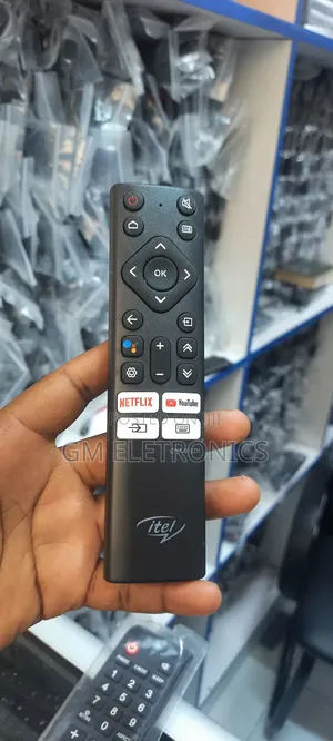 Itel Smart Tv Remote With Youtube Nexflix Shortcut Buttons