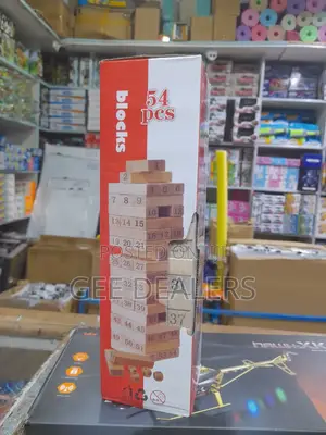 Wooden Jenga Block, 54pcs