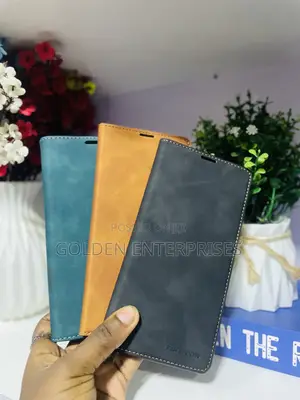Oppo Reno 12F Leather Flip Cover