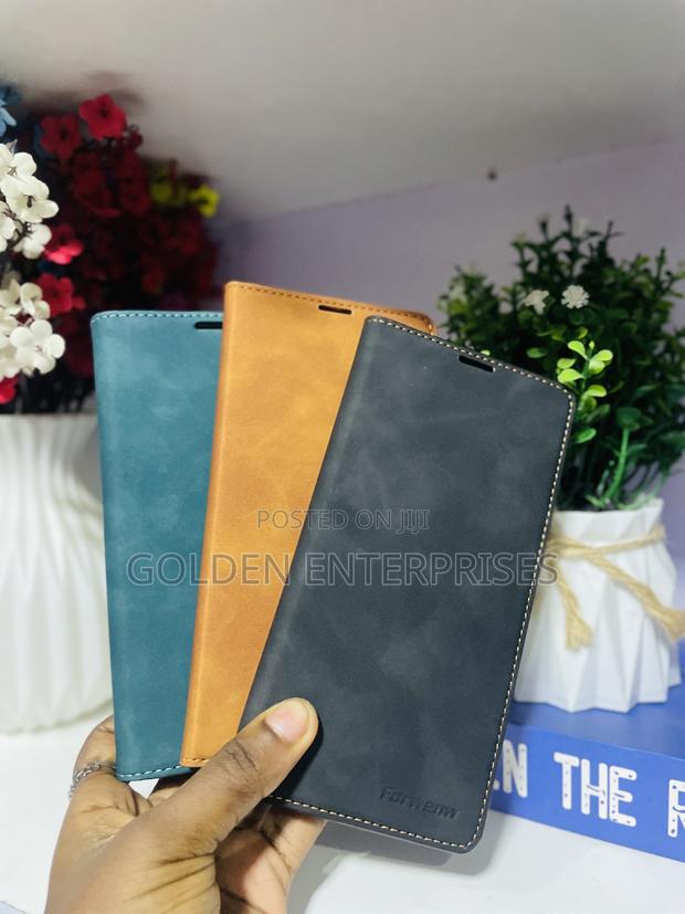 Oppo Reno 12F Leather Flip Cover - thumbnail 2