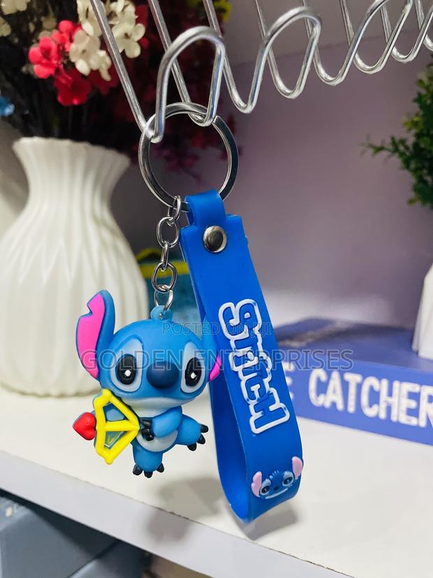 Cute Stitch Cartoon Themed Key Holder/Keychain - main view