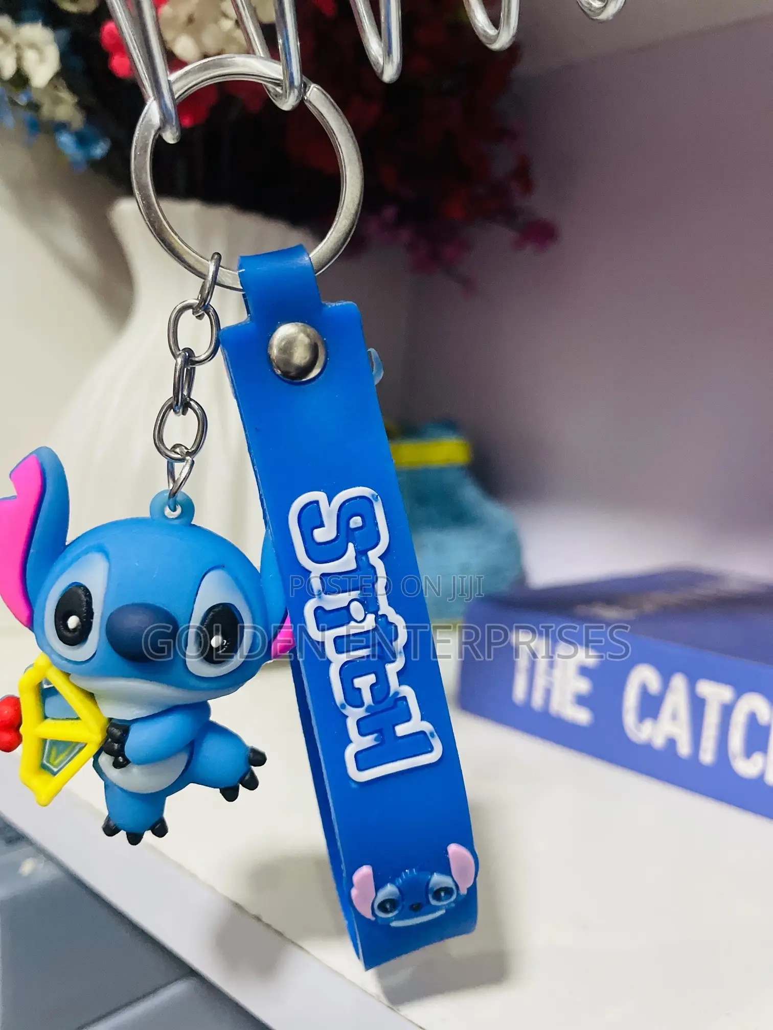 Cute Stitch Cartoon Themed Key Holder/Keychain