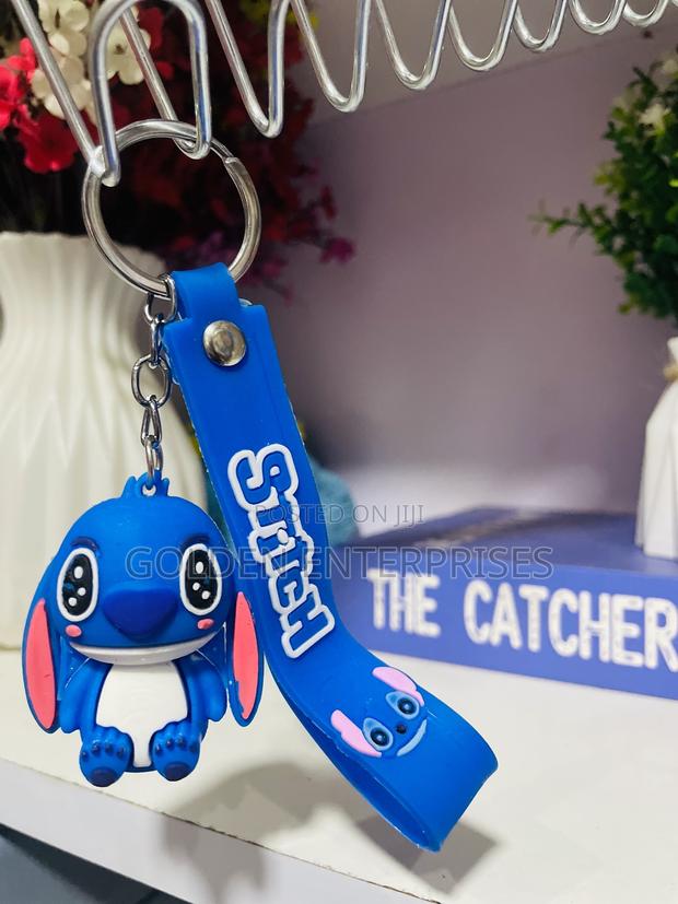 Cartoon Themed Stitch Key Holder/ Key Chain - thumbnail 2