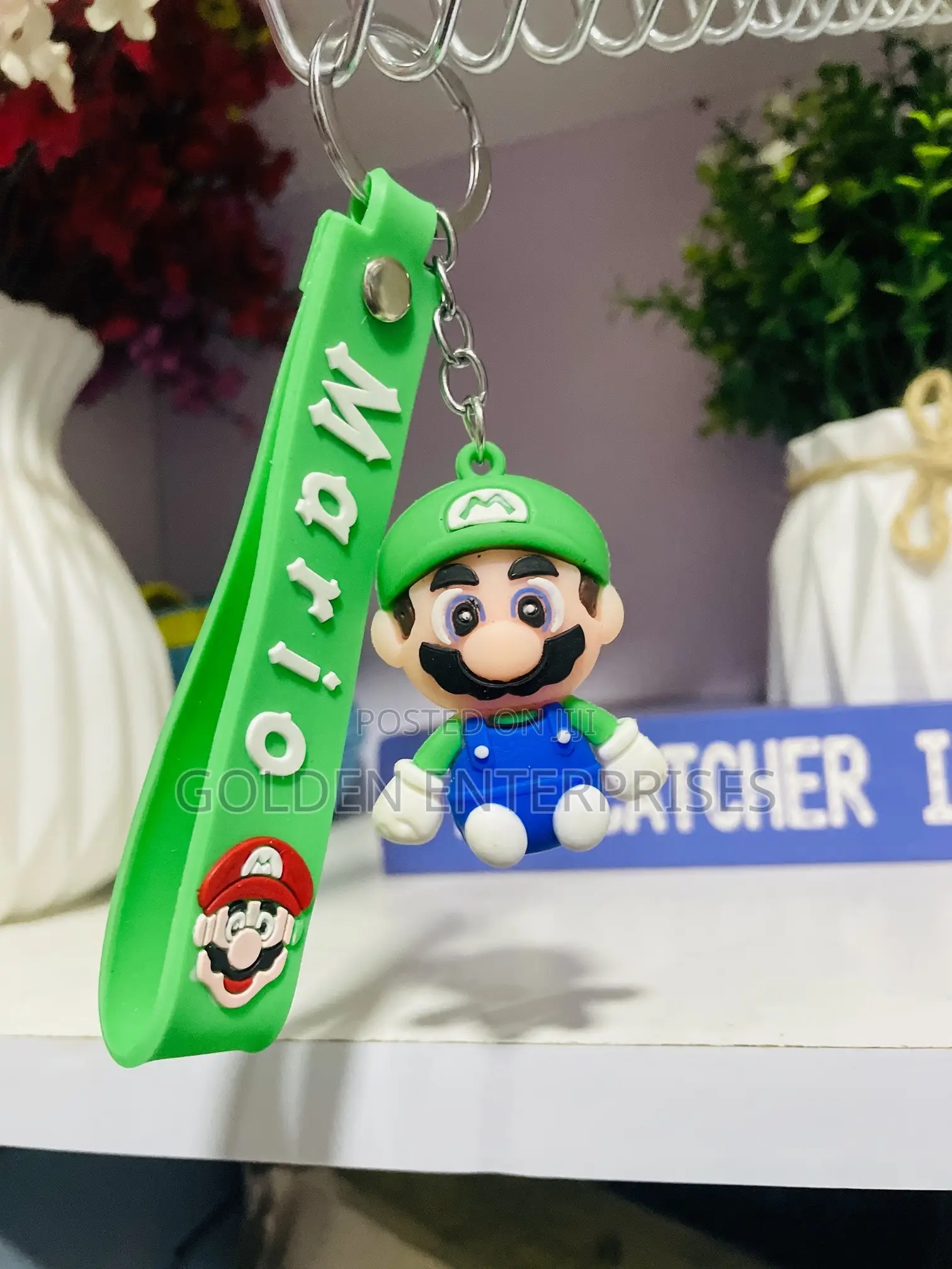 Mario Cartoon Themed Key Chains/ Key Holders